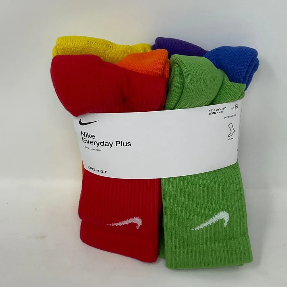 Nike Everyday Plus Kids Multicolor Socks